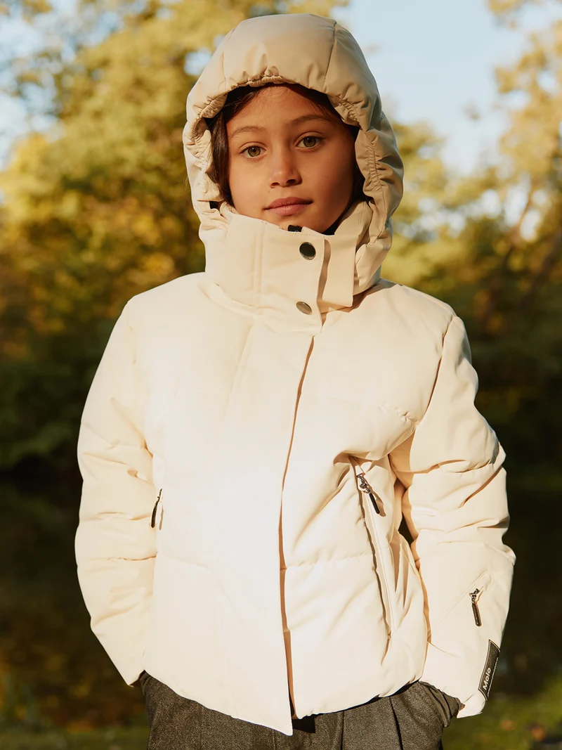 Skijacke Hansine Pro Beige