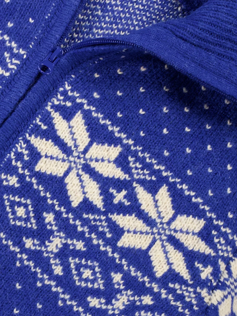 Strickjacke Bo Blau