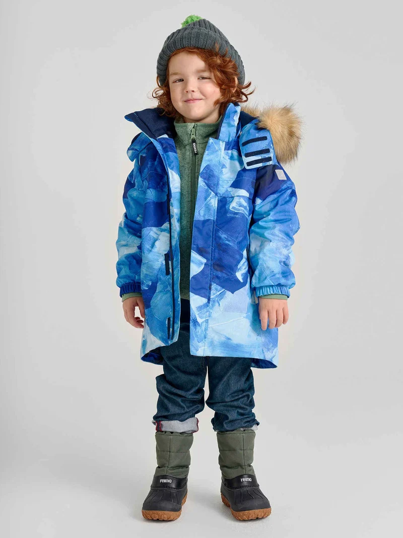 Winterjacke Blau
