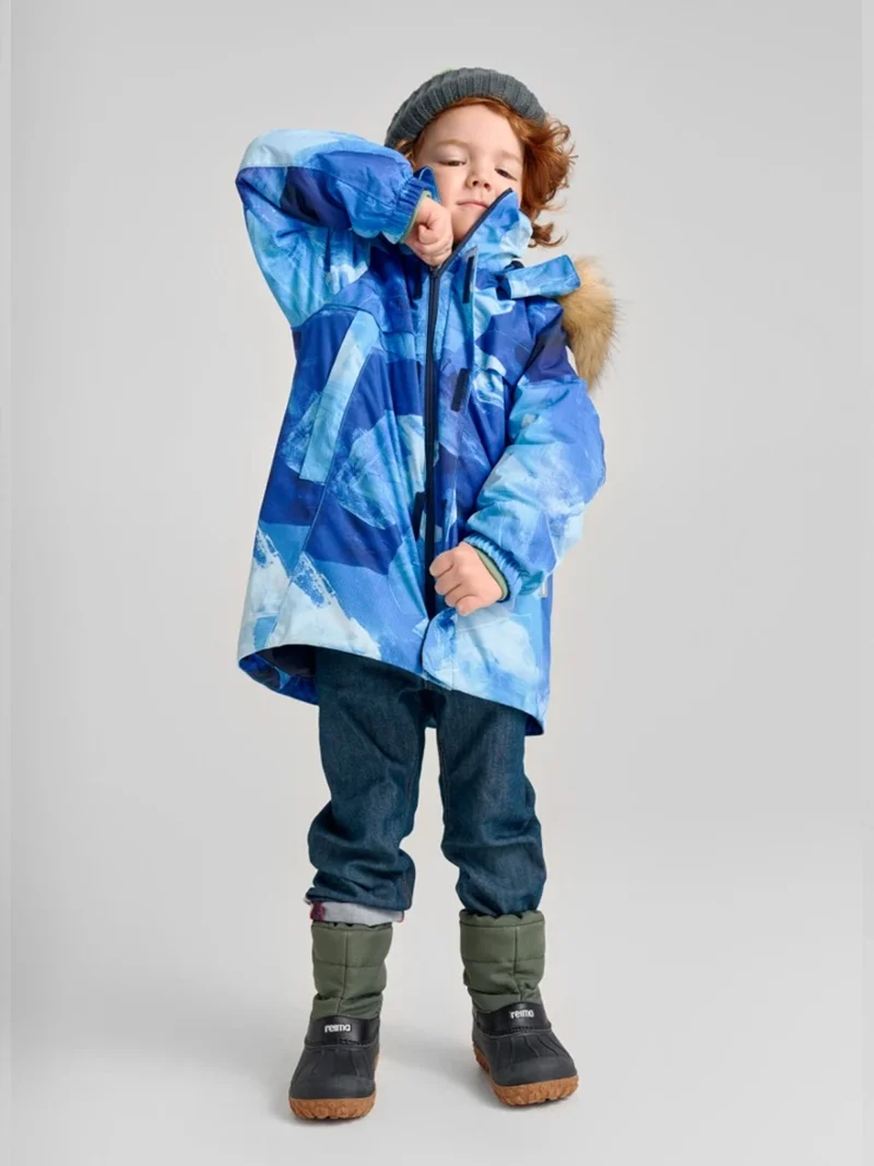 Winterjacke Blau