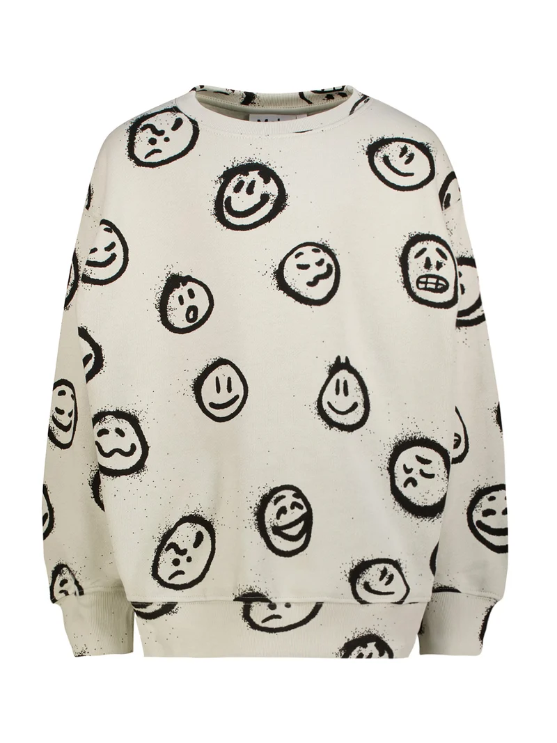 Sweatshirt Monti Cremeweiß