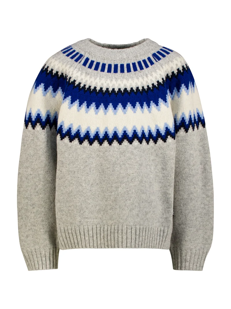 Pullover Baes wool Grau