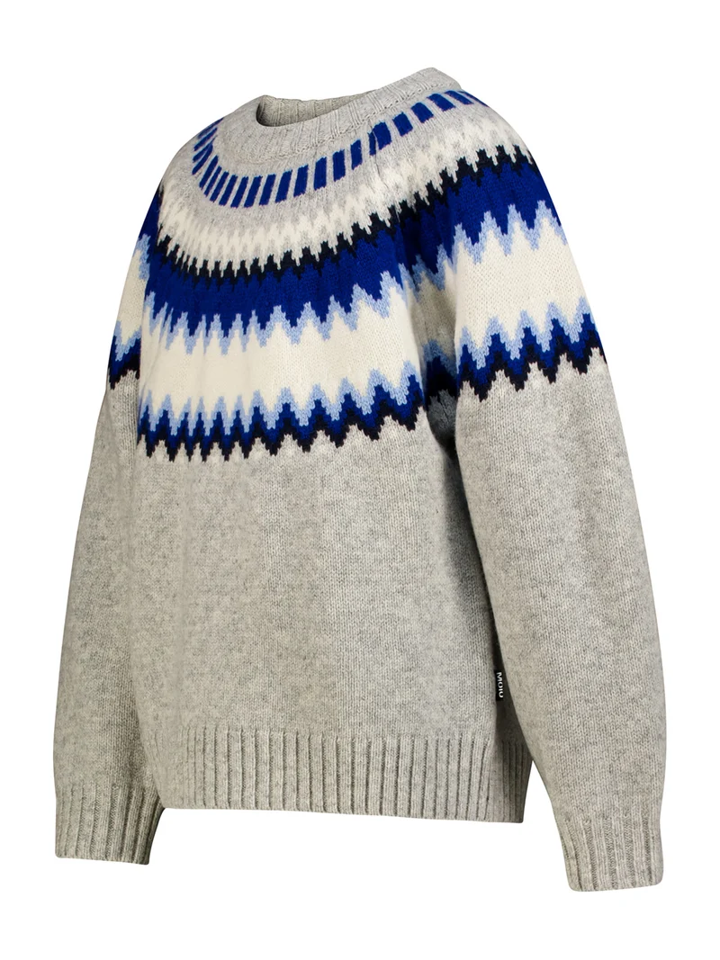 Pullover Baes wool Grau