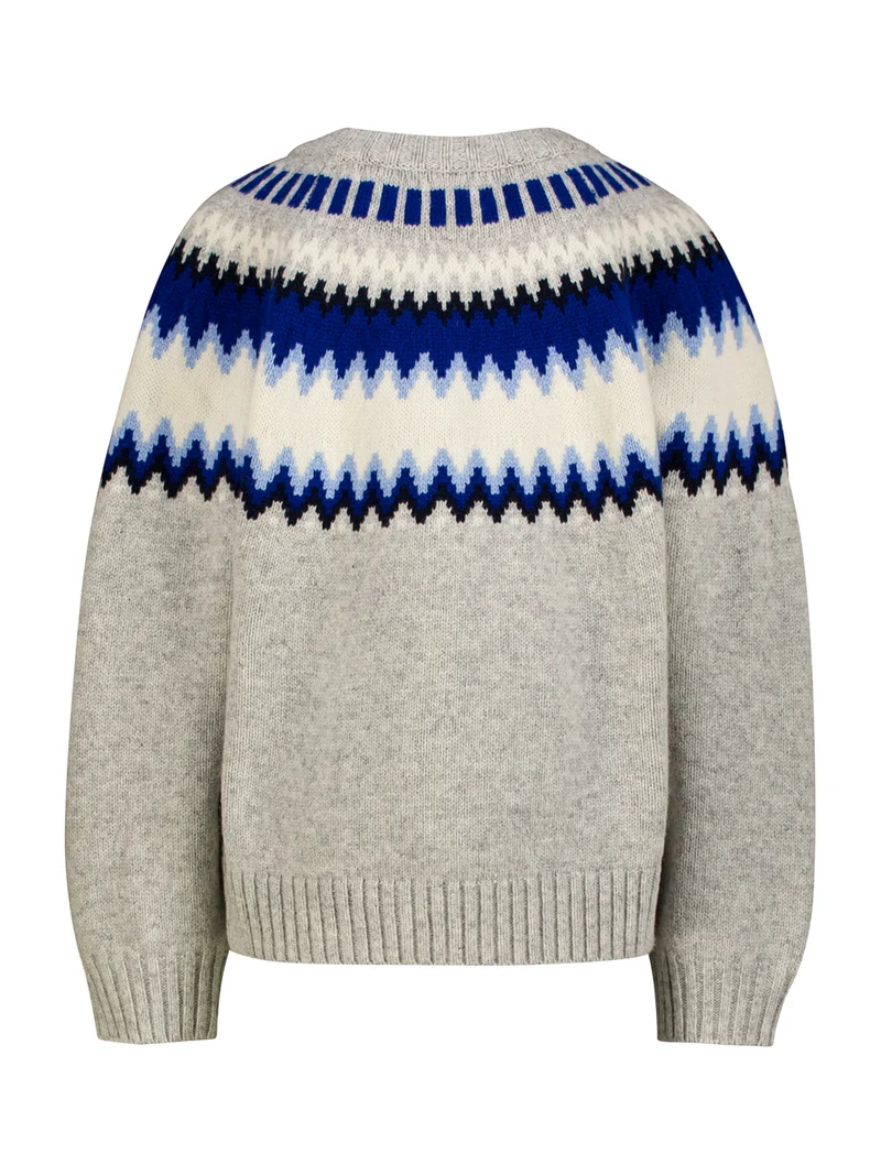 Pullover Baes wool Grau