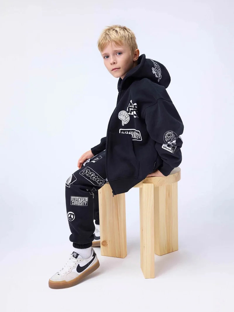 Hoodie Marley Schwarz