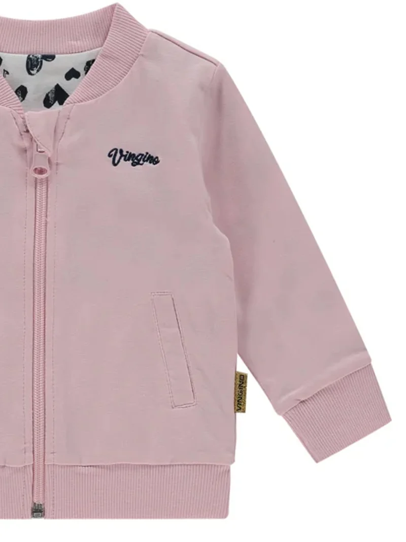 Sweatjacke Rosa