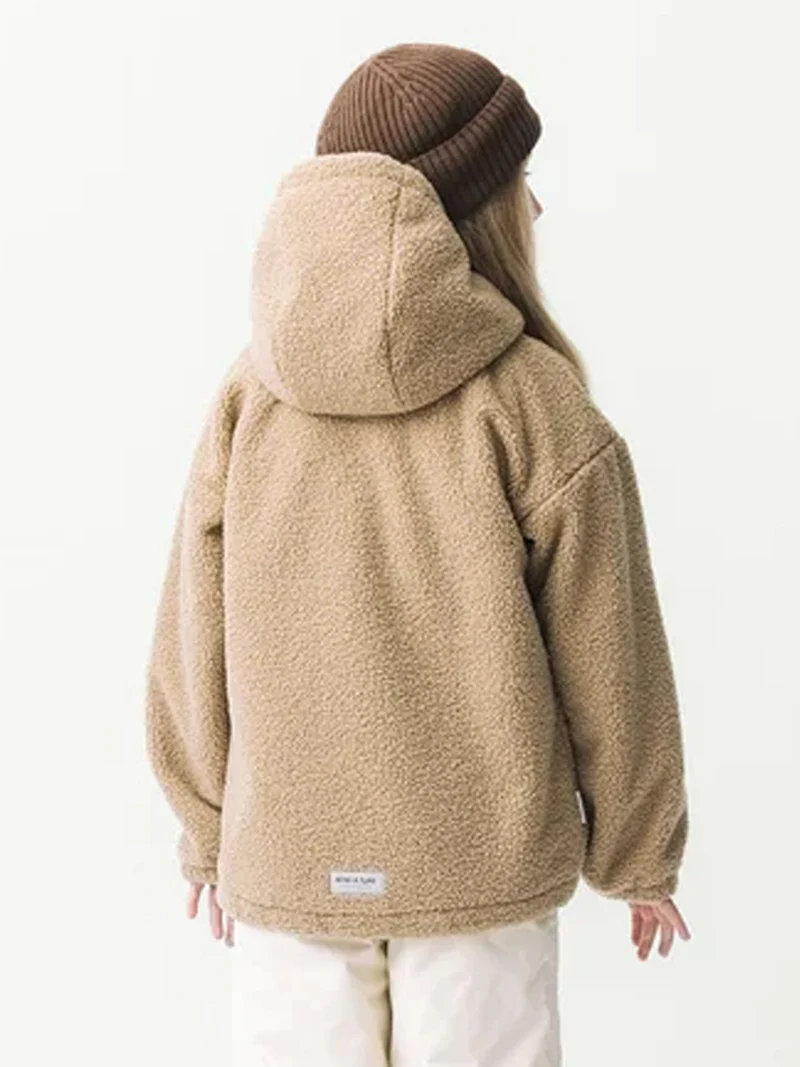 Fleece Pullover Beige