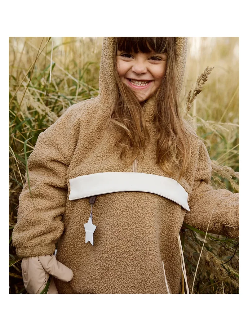 Fleece Pullover Beige