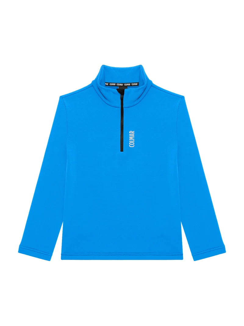 Fleece Pullover Blau