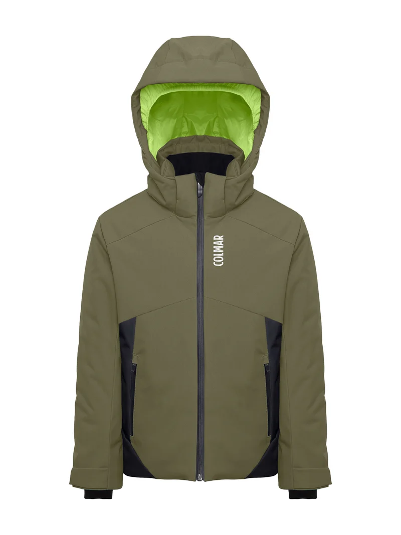 Skijacke Olivgrün