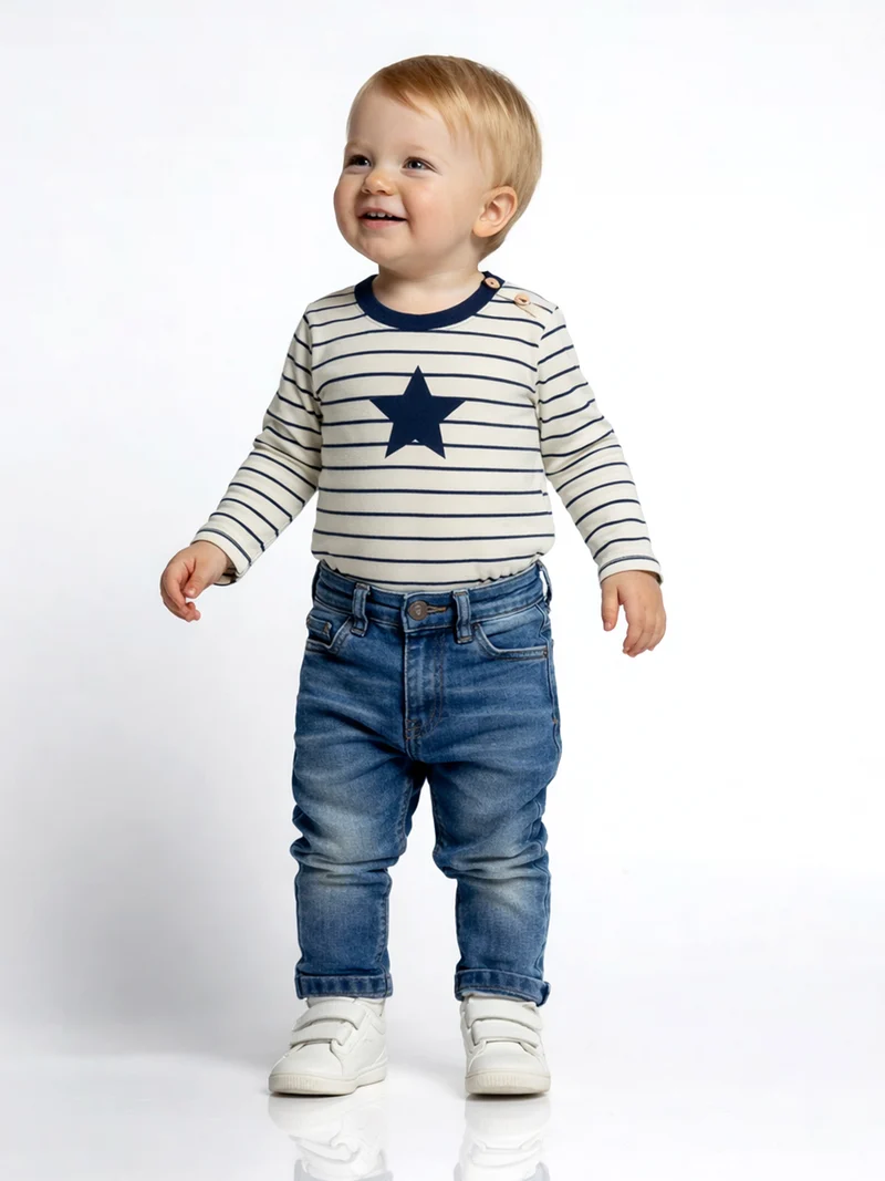 Longsleeve Marineblau