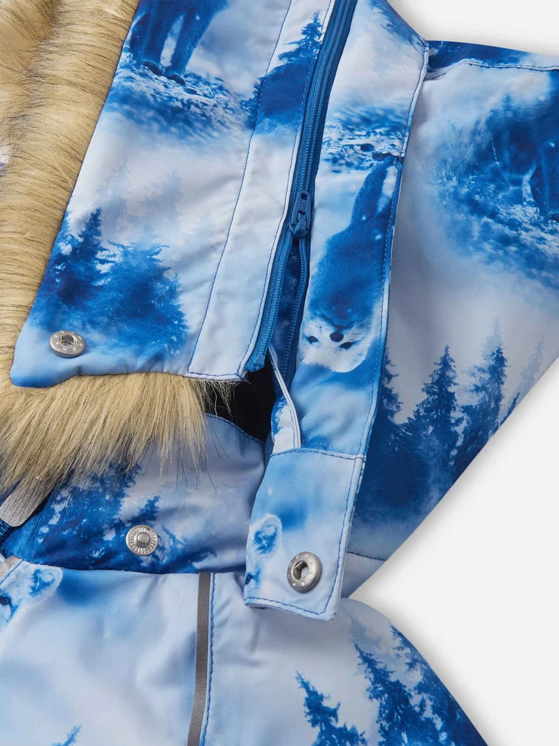Schneeanzug Blau