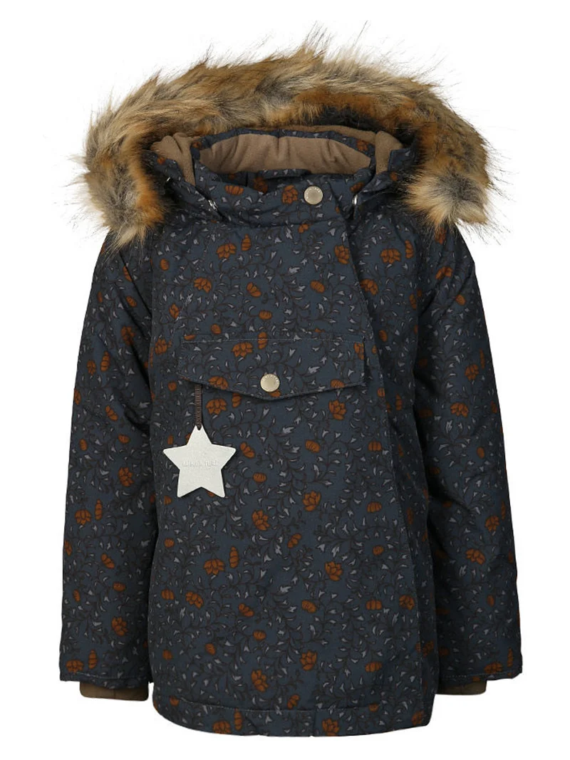 Winterjacke Marineblau