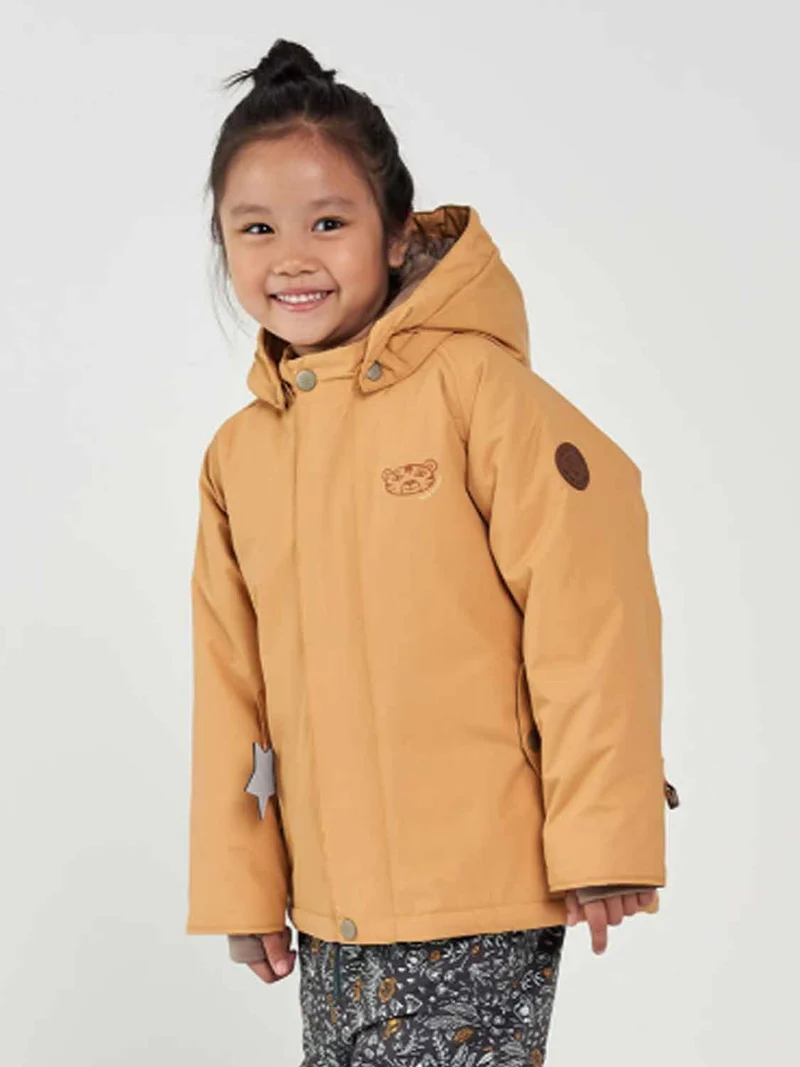 Winterjacke Gelb