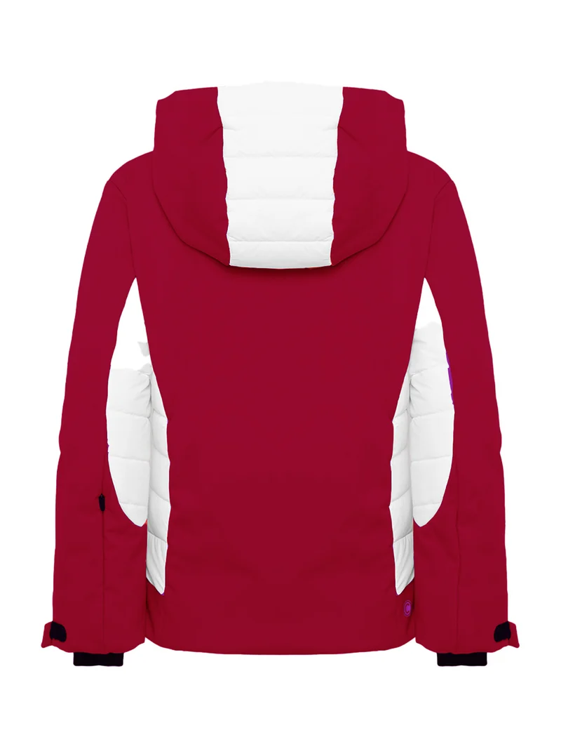 Skijacke Rot