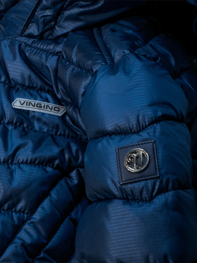 Winterjacke Marineblau