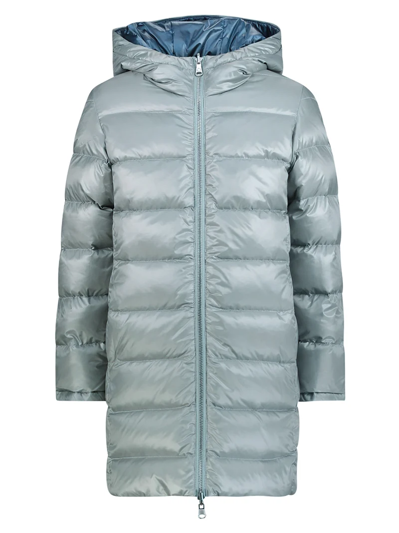Wintermantel Blau
