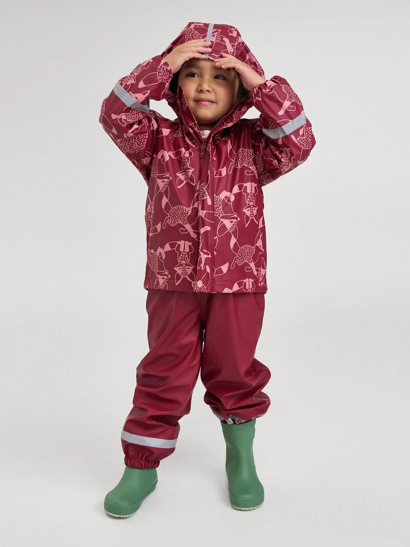Jacke Bordeauxrot