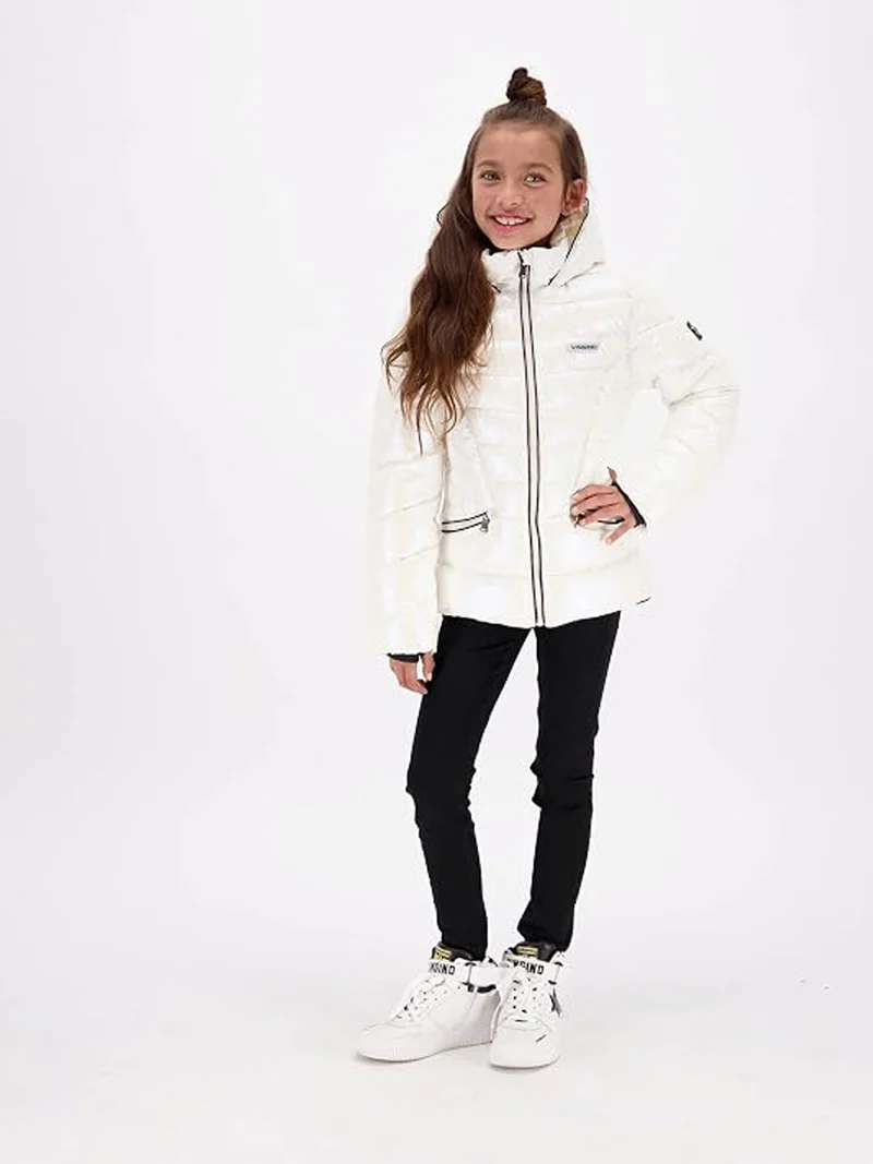Winterjacke Cremeweiß