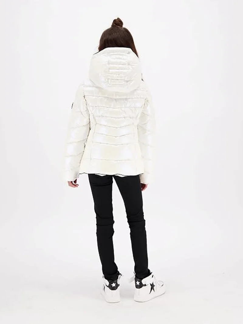 Winterjacke Cremeweiß