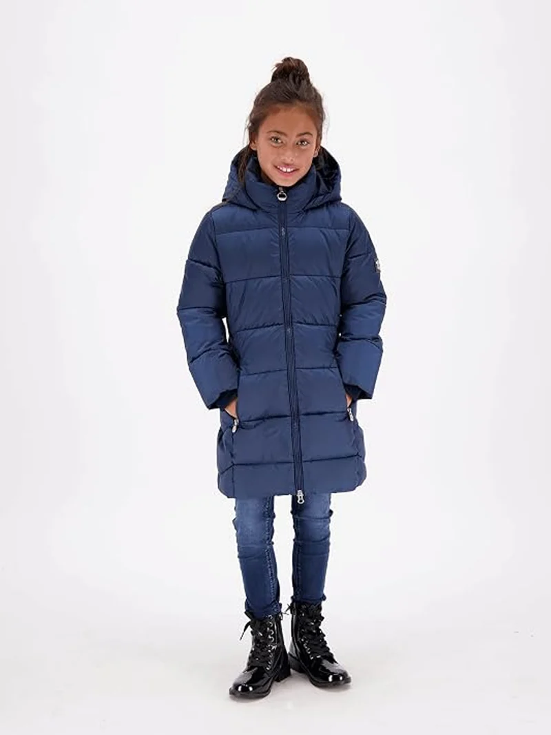 Wintermantel Marineblau