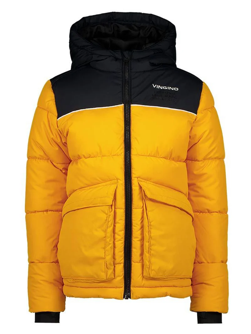 Winterjacke Gelb