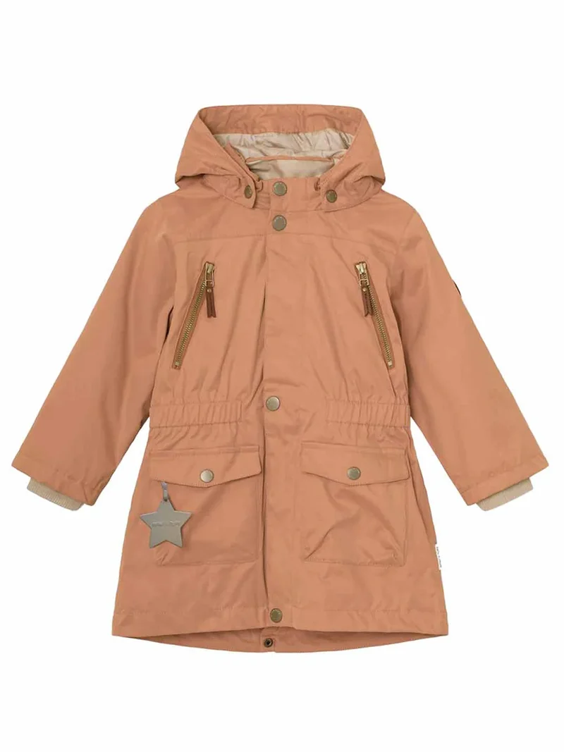 Winterjacke Orange