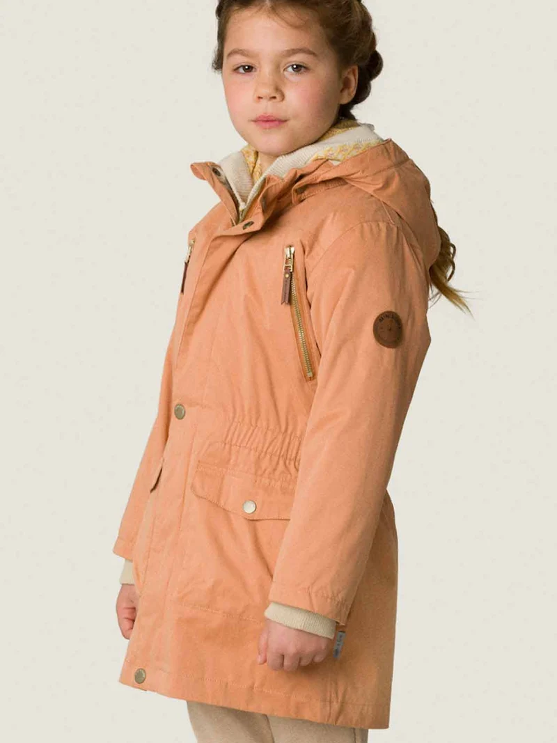 Winterjacke Orange