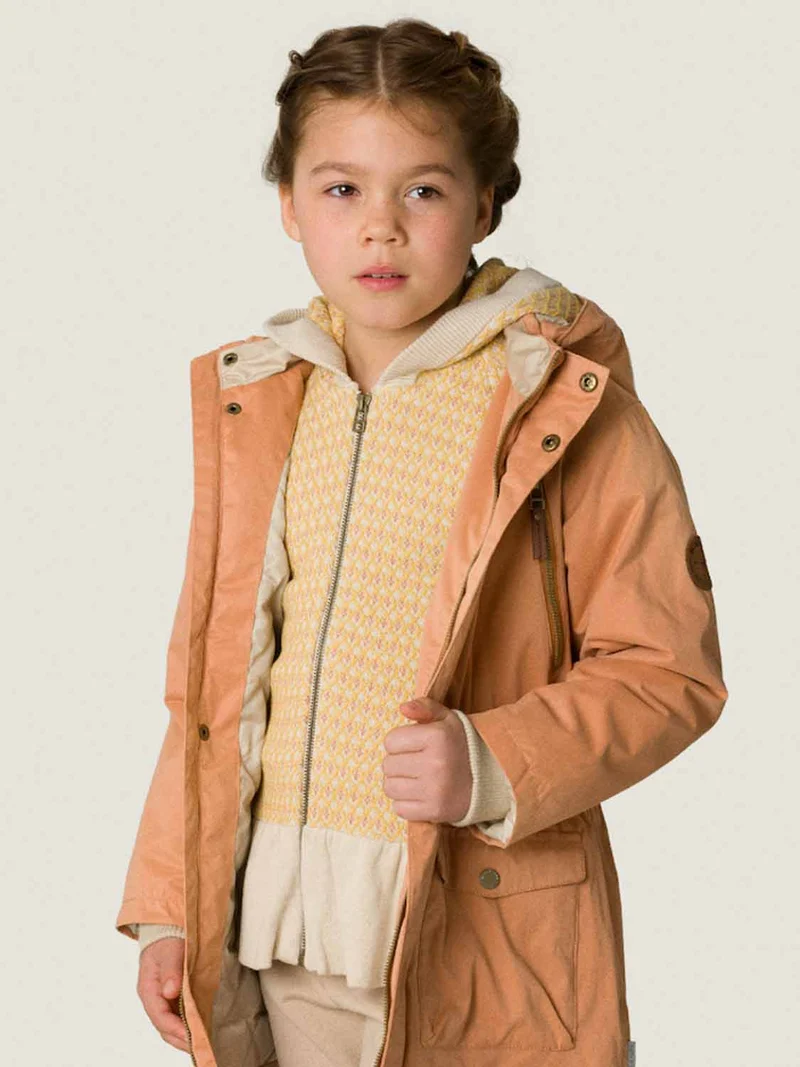 Winterjacke Orange