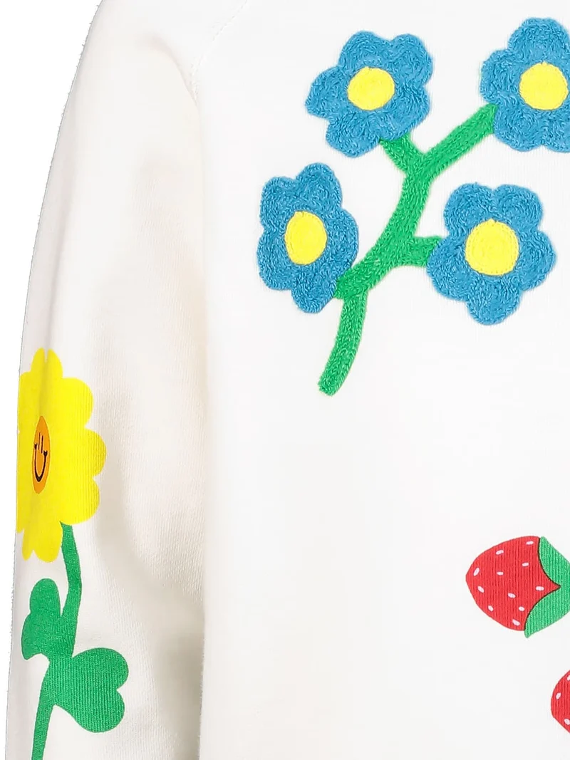 Sweatshirt Cremeweiß