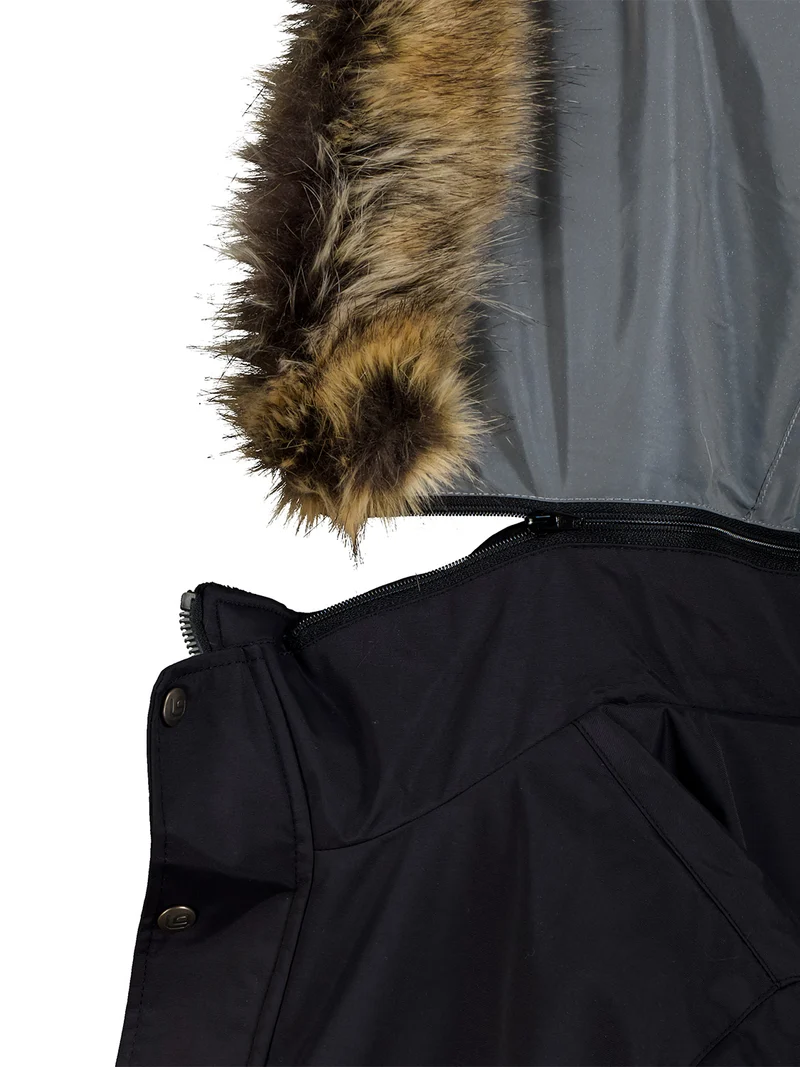Winterjacke Willem Schwarz