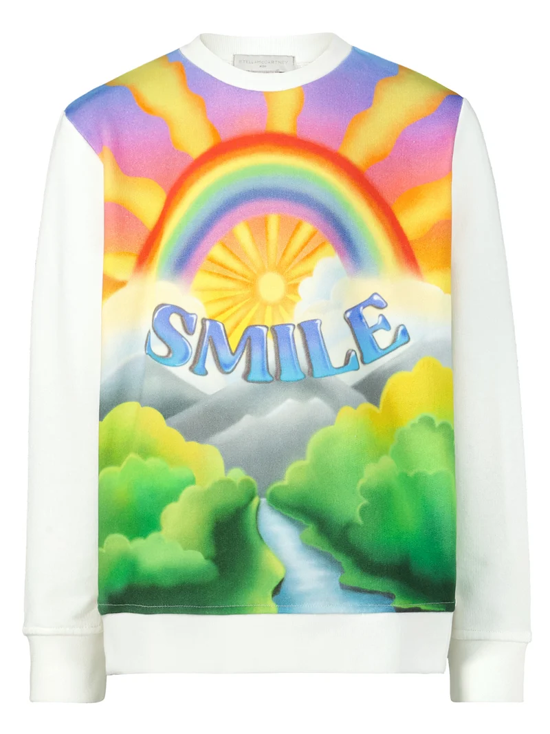 Sweatshirt Weiß