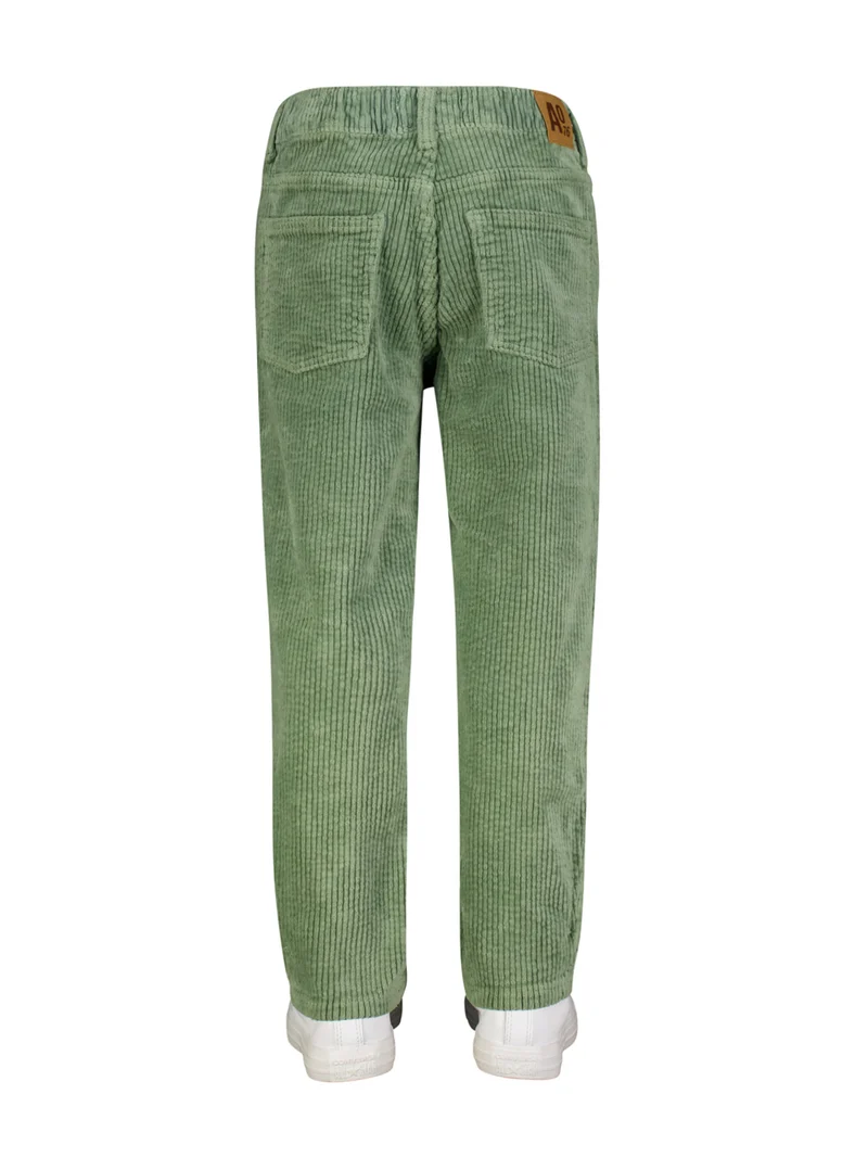 Cordhose James Grün