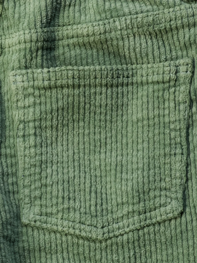 Cordhose James Grün