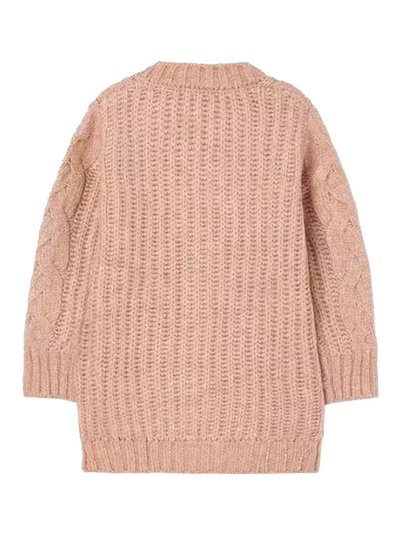 Strickjacke Koralle