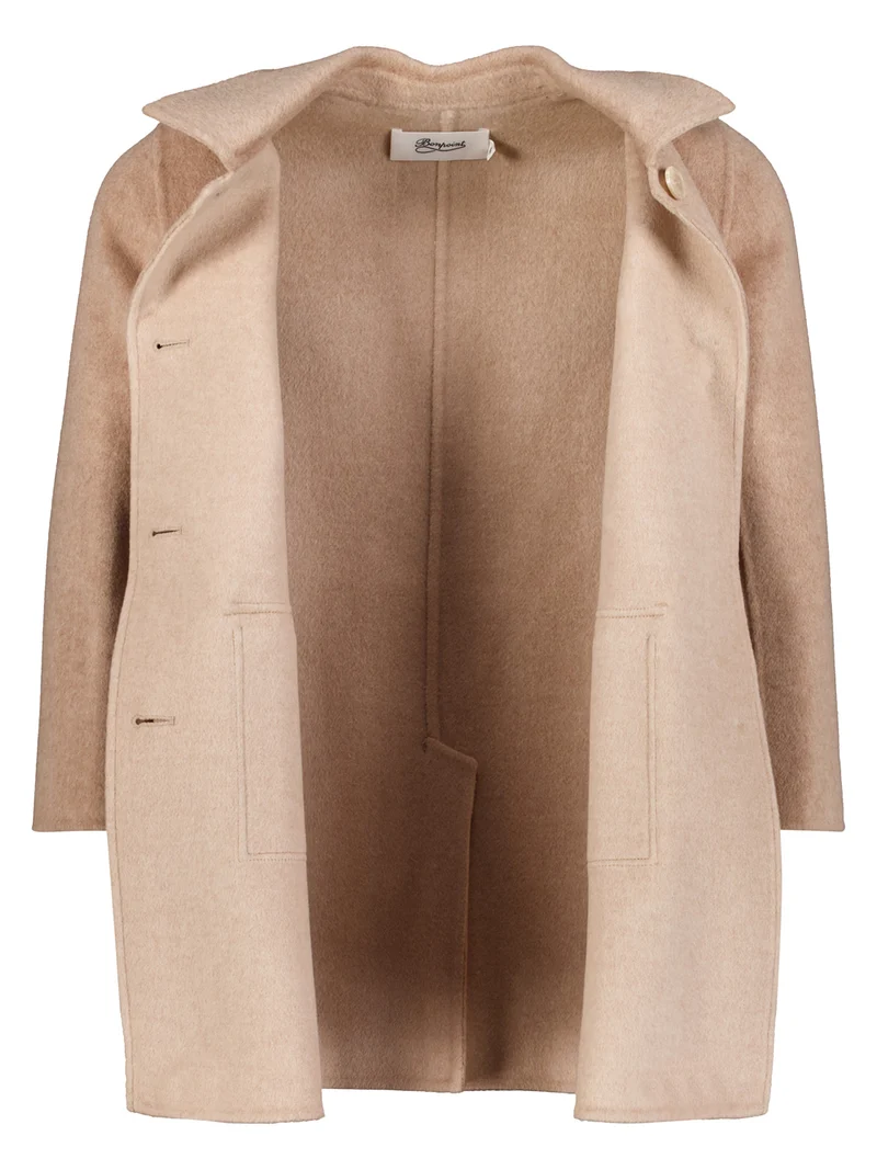 Wollmantel GRACIE Beige