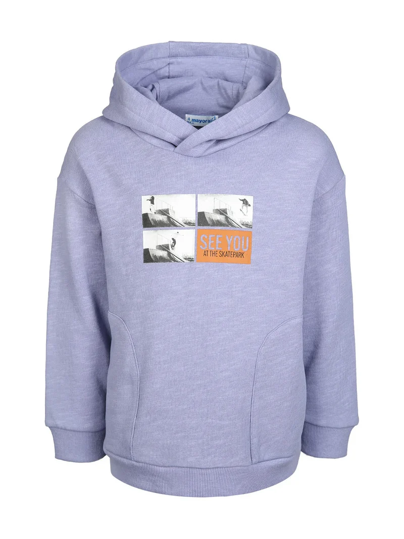Hoodie Flieder
