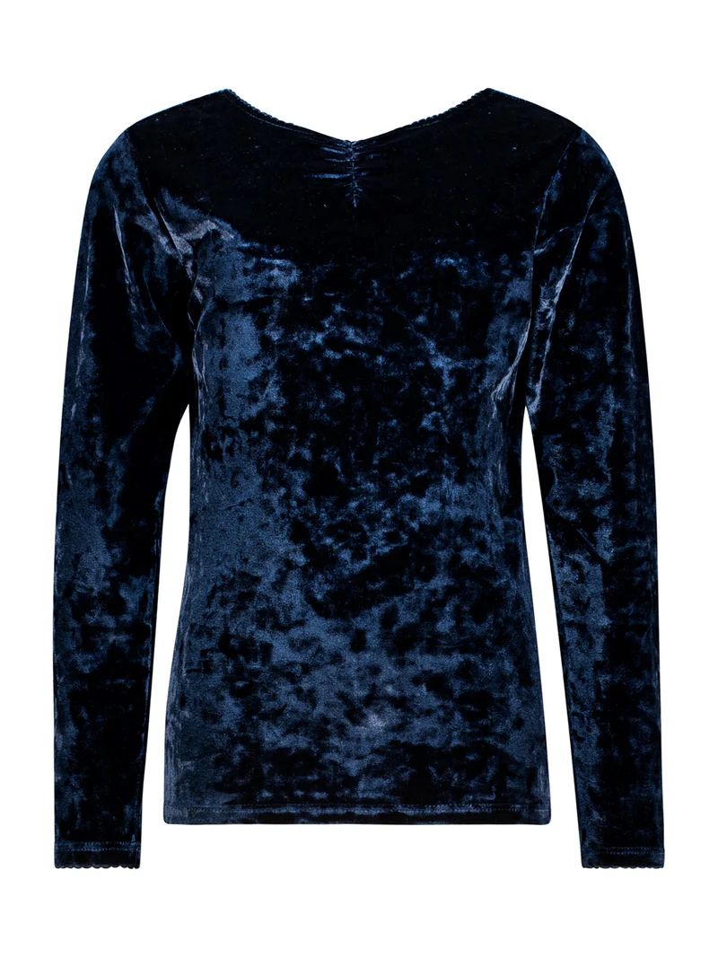Longsleeve Marineblau