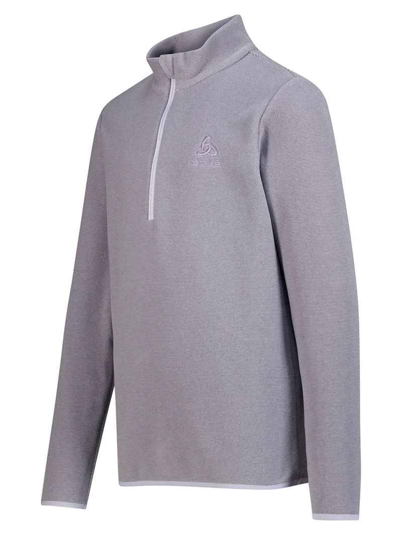 Fleece Pullover ROY STRIPE Grau