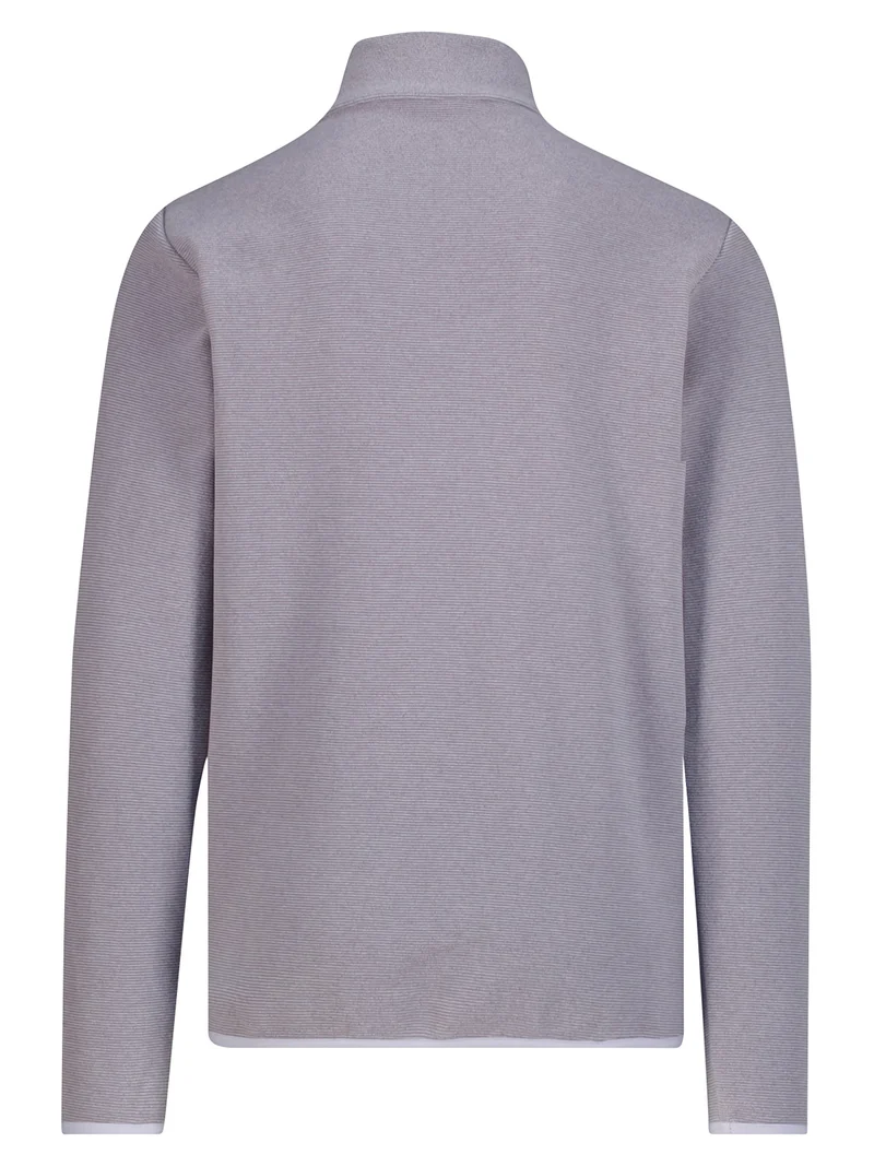 Fleece Pullover ROY STRIPE Grau