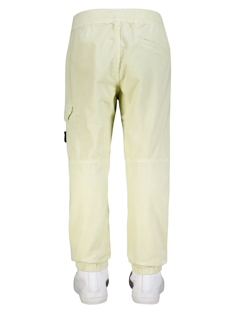 Cordhose Cremeweiß