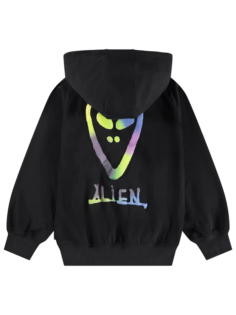 Hoodie Mic Schwarz