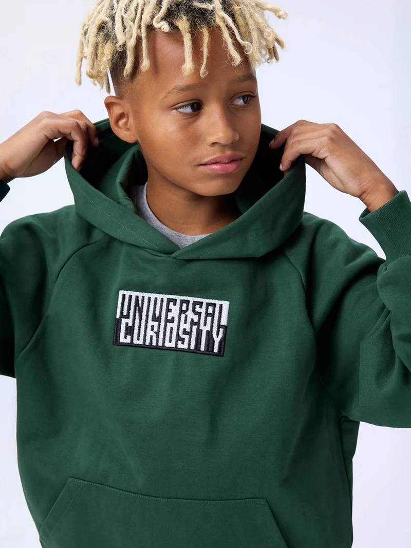 Hoodie Mic Grün