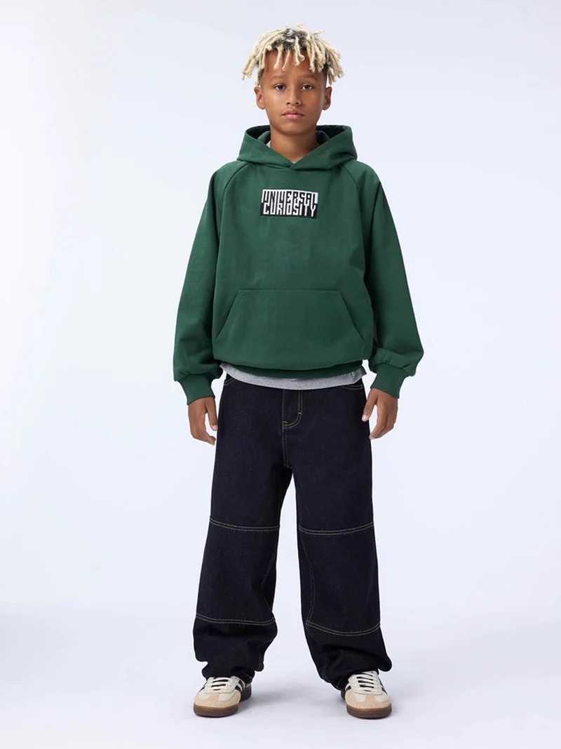 Hoodie Mic Grün