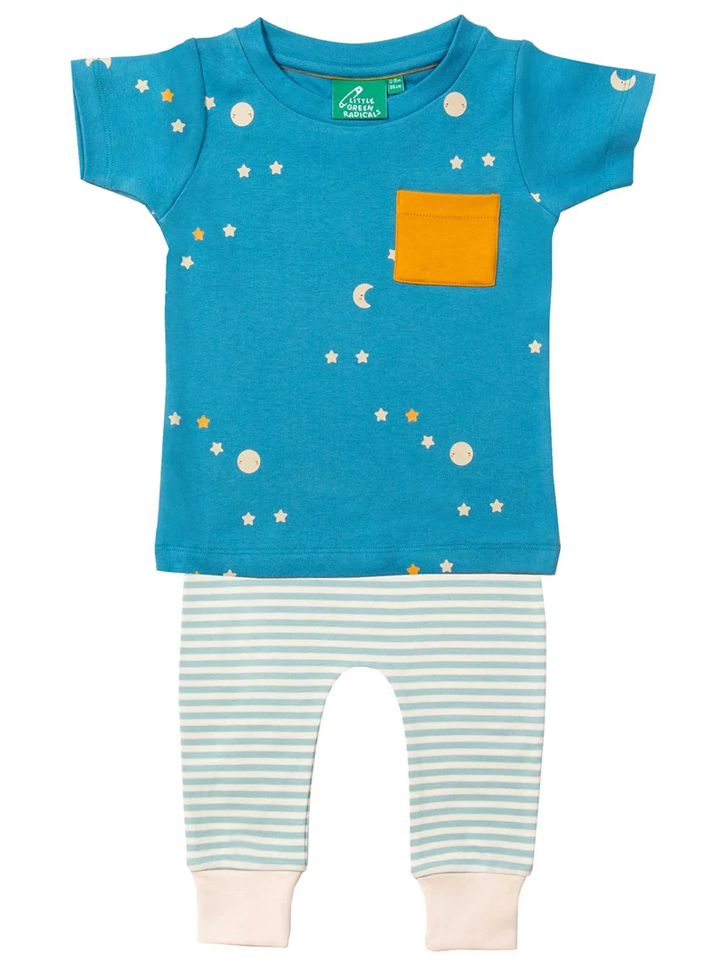 Pyjama Hellblau