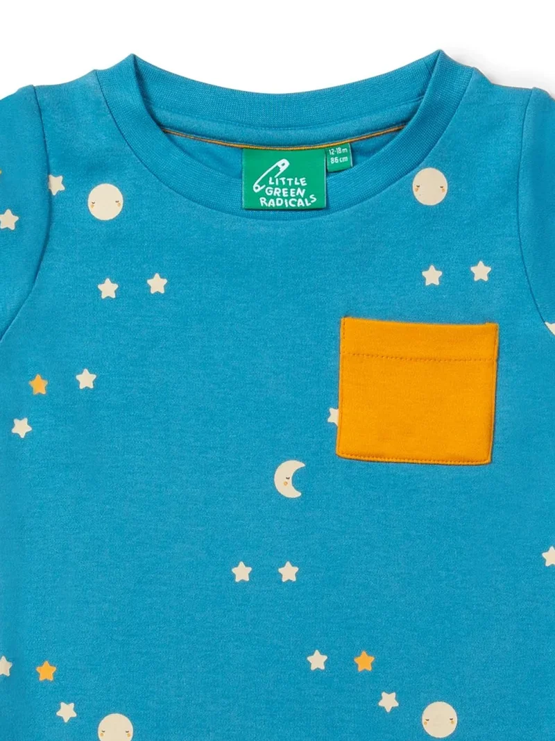 Pyjama Hellblau