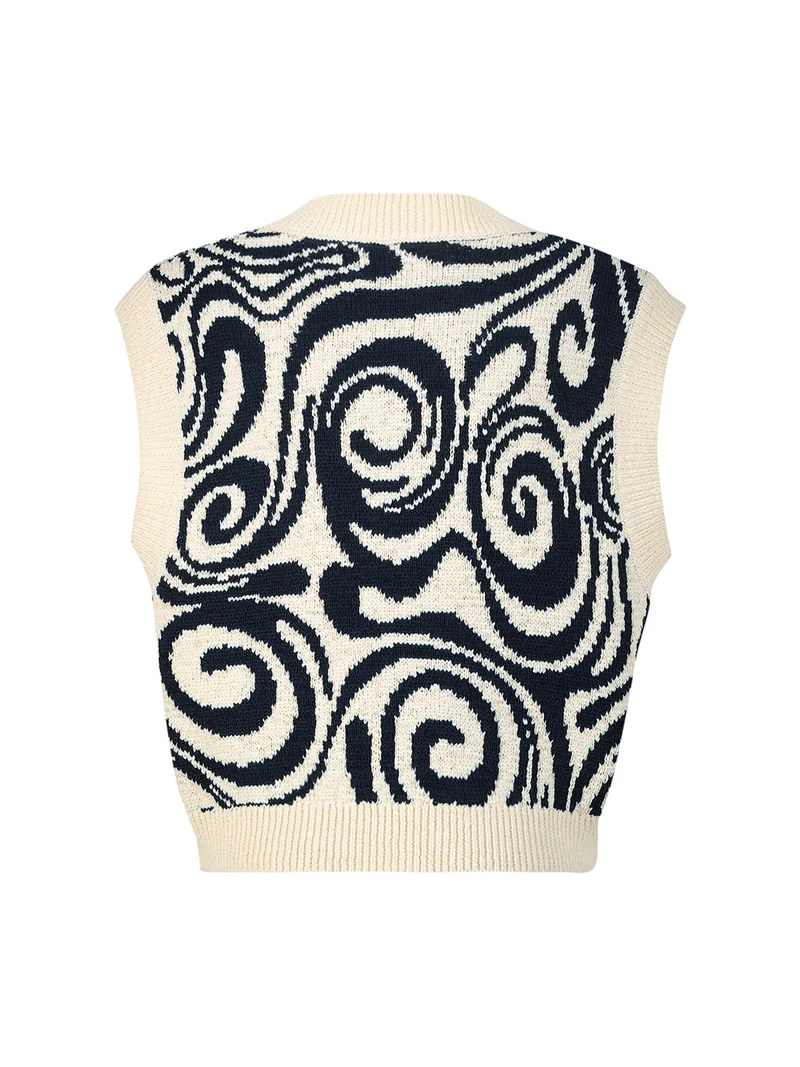 Pullunder Cremeweiß