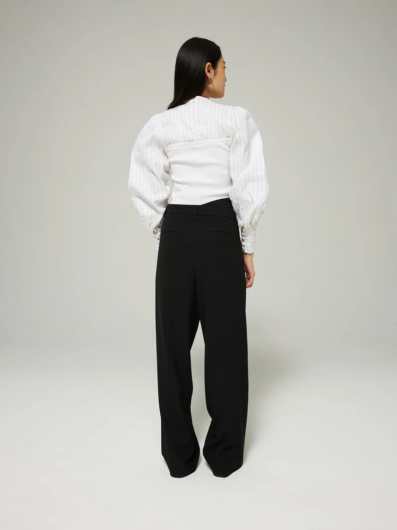 Anzughose Schwarz