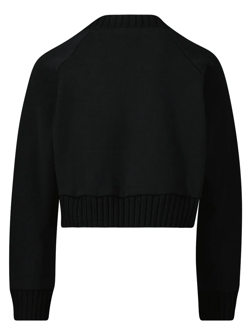Sweatjacke Schwarz