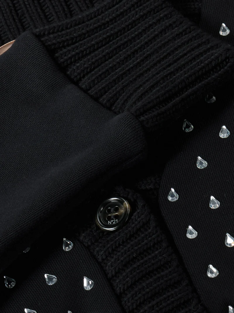 Sweatjacke Schwarz